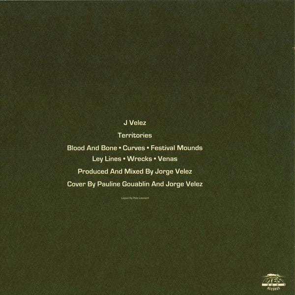 Jorge Velez : Territories (LP)