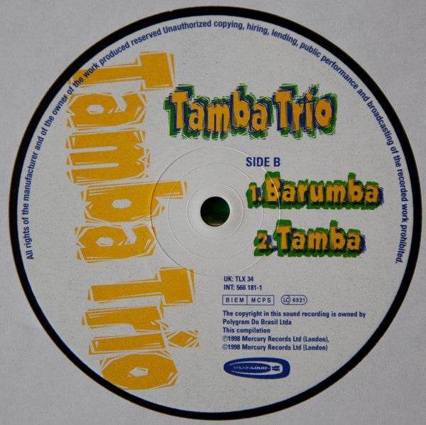 Tamba Trio : Mas Que Nada (12")