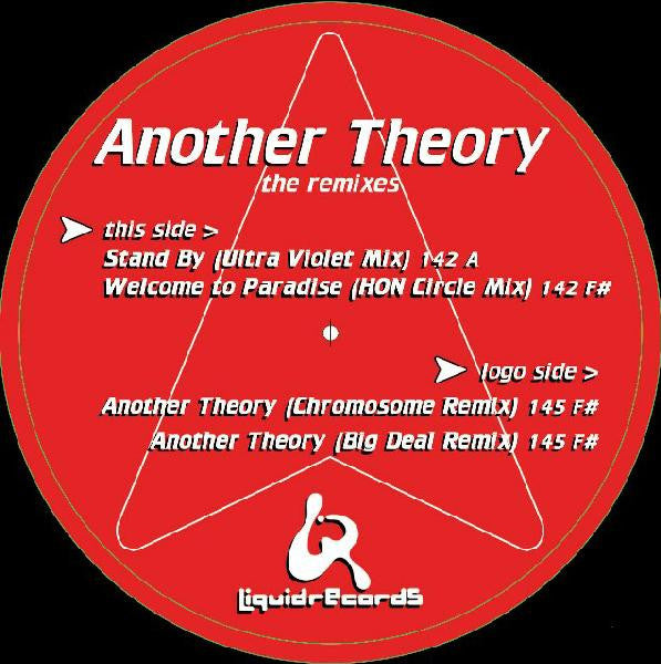 S>Range : Another Theory (The Remixes) (12", Whi)