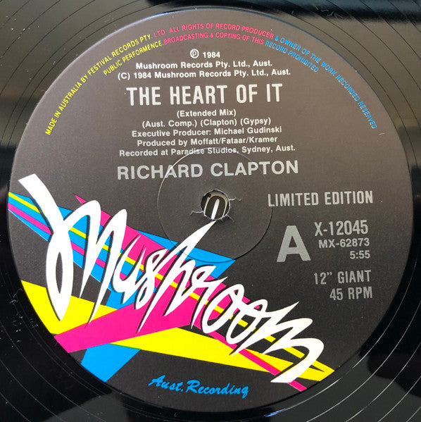 Richard Clapton : The Heart Of It (12", Single, Ltd)