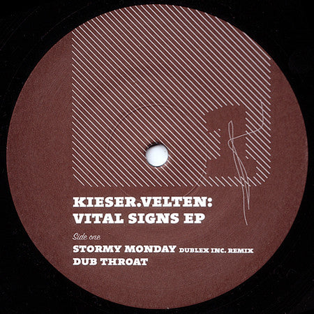 Kieser.Velten : Vital Signs EP (12", EP)