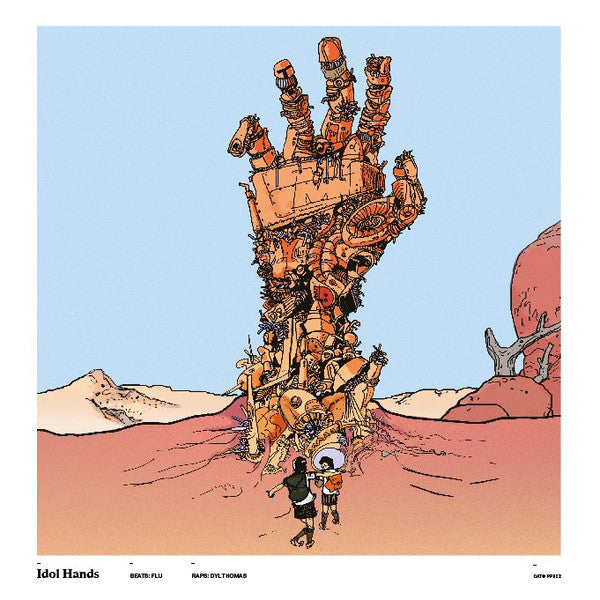 Dyl Thomas & Fluent Form : Idol Hands (12", EP, Ltd)