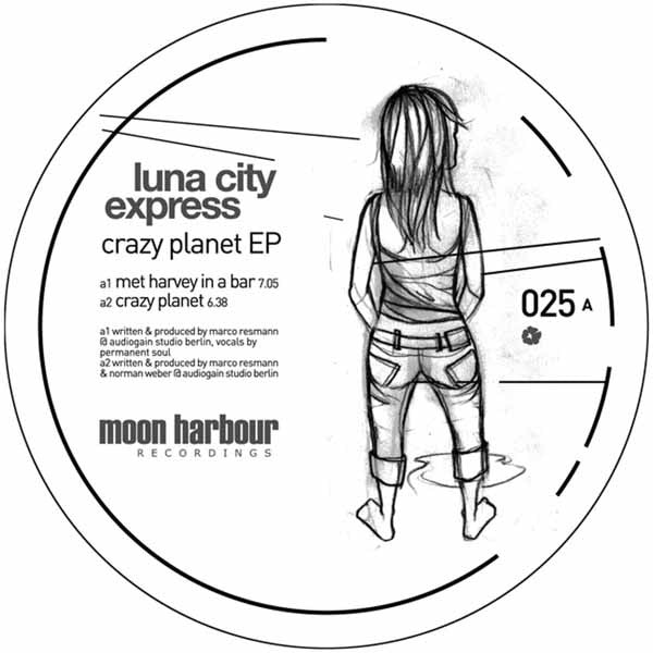 Luna City Express : Crazy Planet EP (12", EP)