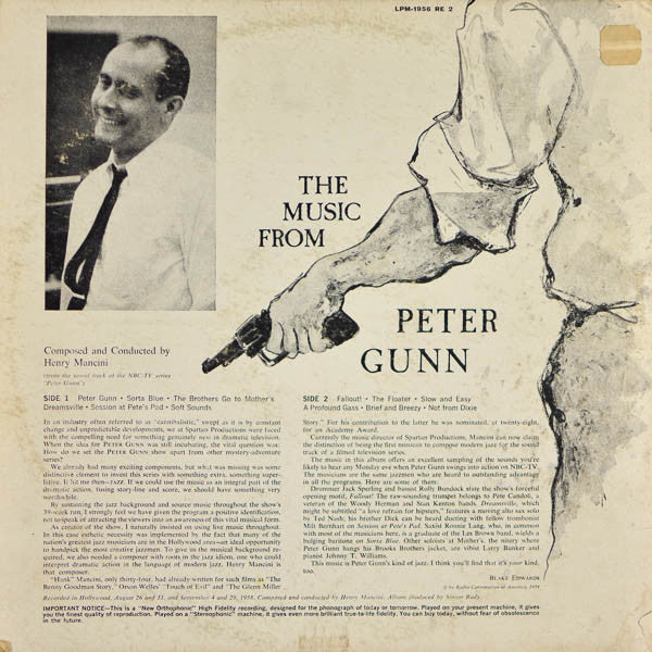 Henry Mancini : The Music From Peter Gunn (LP, Album, Mono, RP)