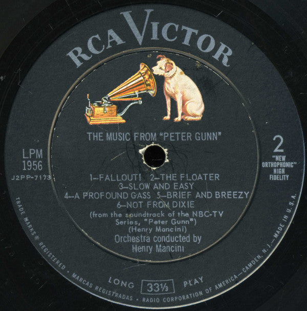 Henry Mancini : The Music From Peter Gunn (LP, Album, Mono, RP)