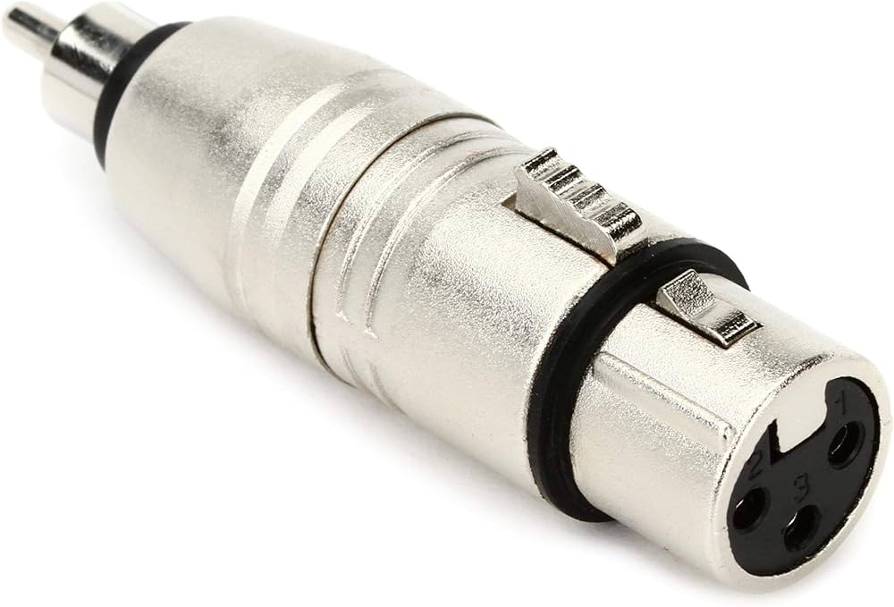 Hosa GXR-134 Adaptor, XLR3F to RCA
