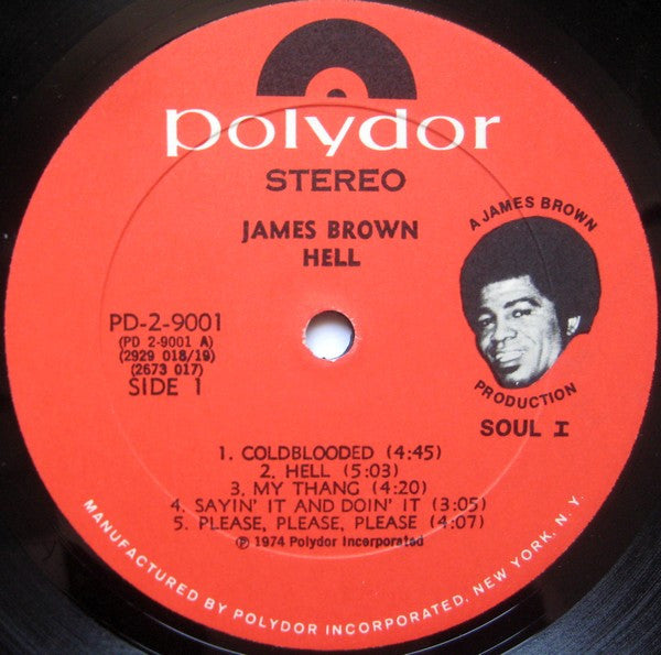 James Brown : Hell (2xLP, Album, All)