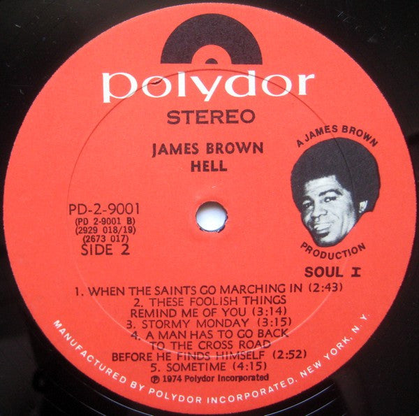James Brown : Hell (2xLP, Album, All)
