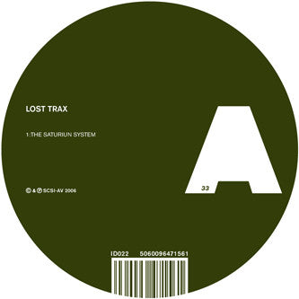 Lost Trax : The Saturiun System (12")