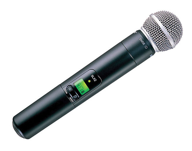 Shure SLX2 Handheld Wireless Microphone with SM58 Capsule
