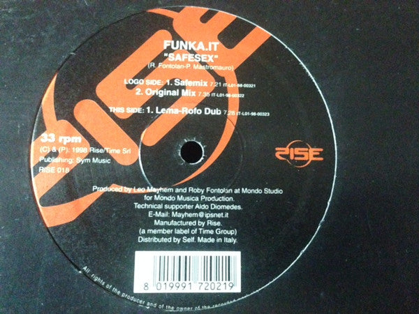 Funka.It : Safesex (12")