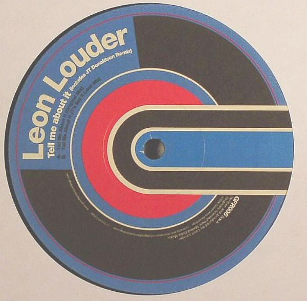 Leon Louder : Tell Me About It (12")