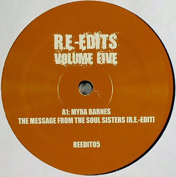 Various : R.E.-Edits Volume Five (12", Unofficial)