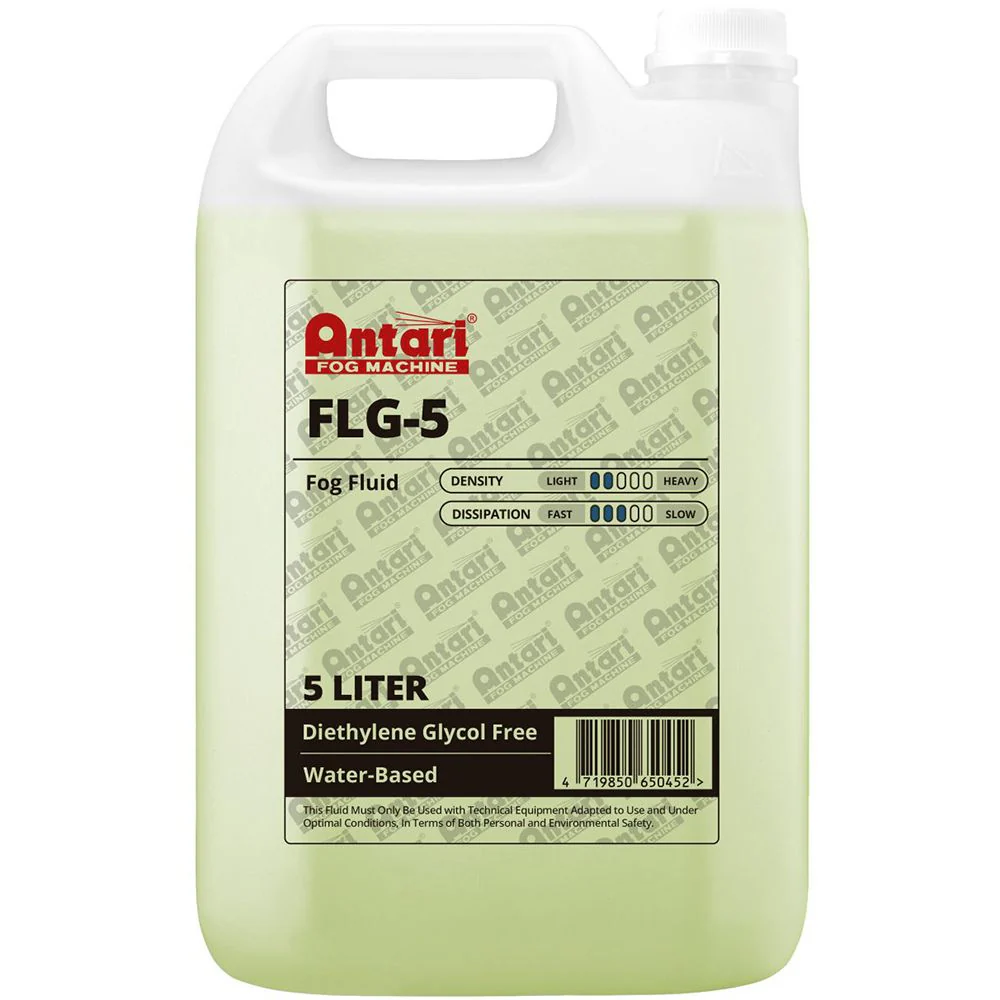Antari Heavy Duty Smoke / Fog Fluid 5L. FLG-5
