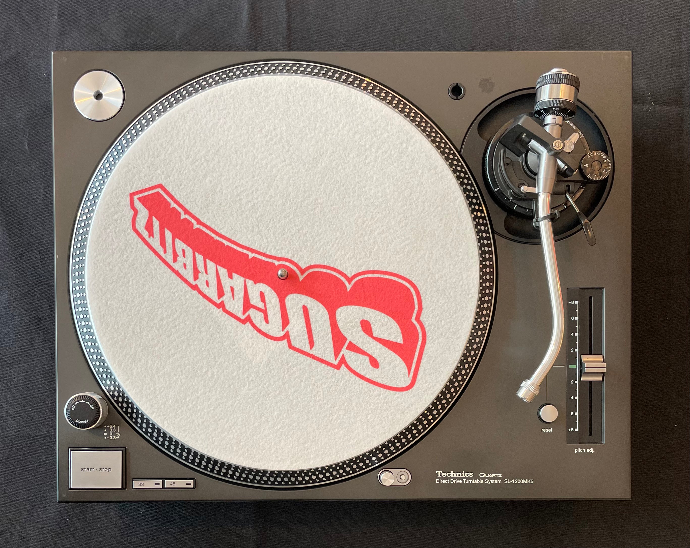 (Second Hand) Technics SL-1200MK5 Black Direct Drive Turntable