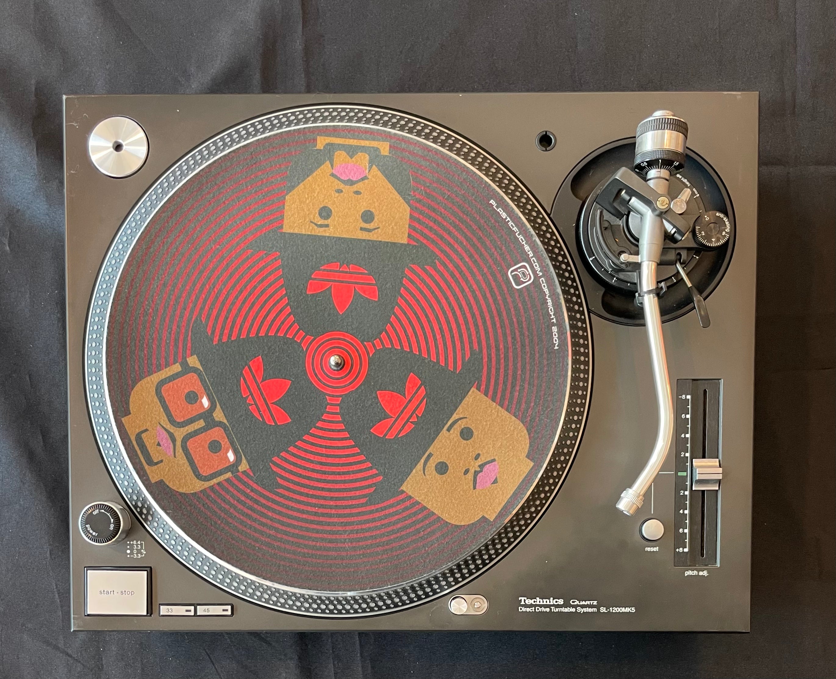 (Second Hand) Technics SL-1200MK5 Black Direct Drive Turntable