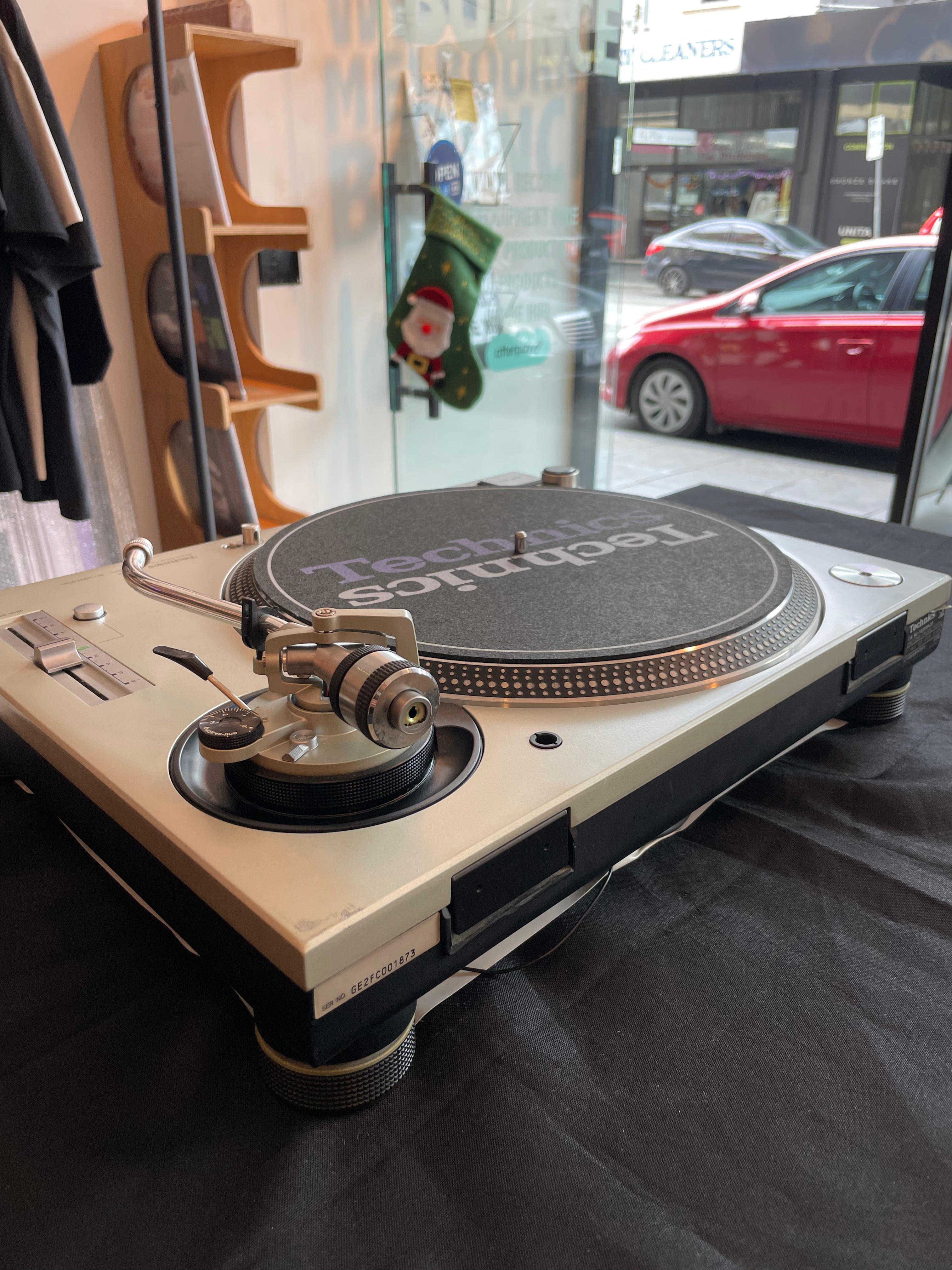 (Second Hand) Technics SL-1200MK3D Silver Direct Drive Turntable