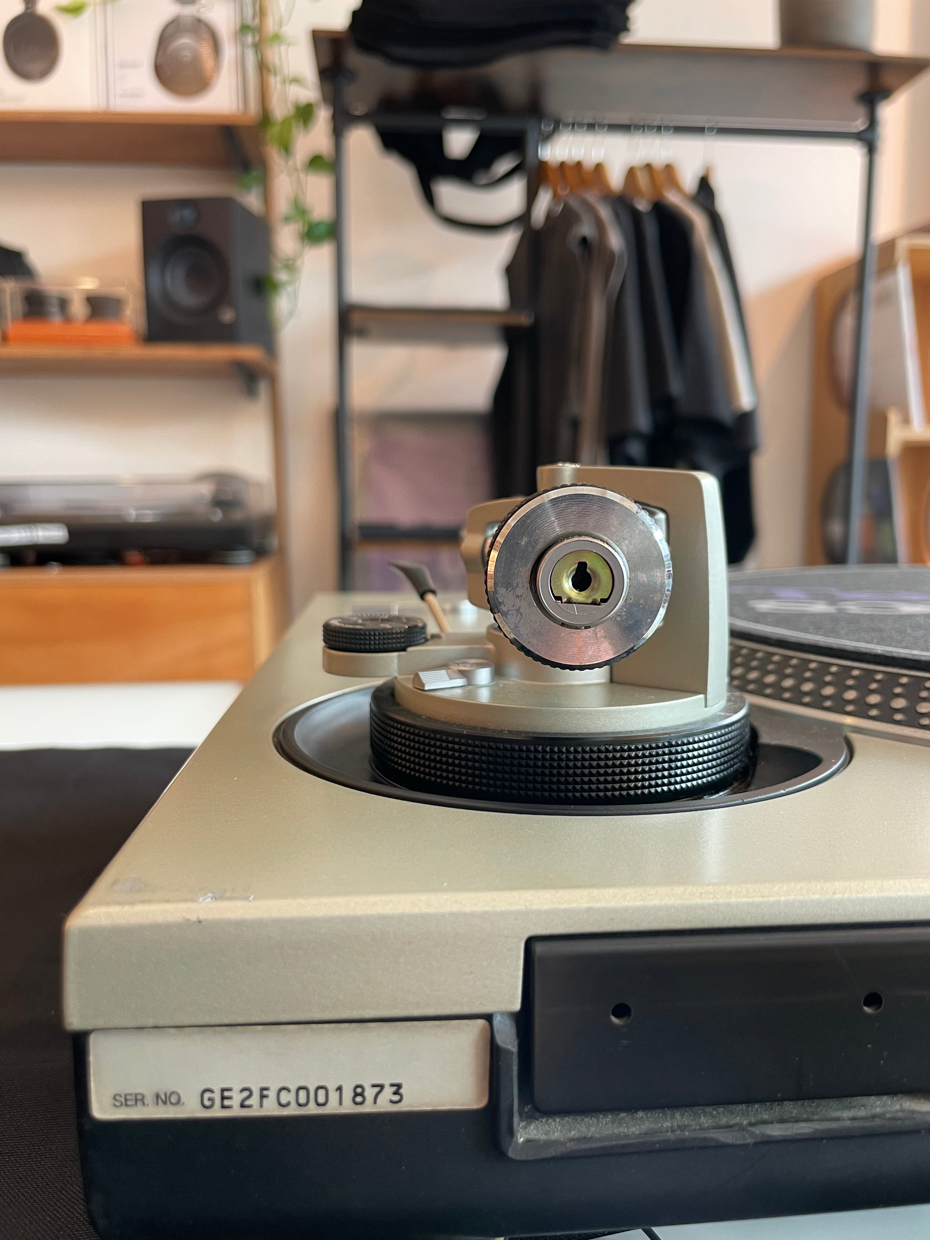 (Second Hand) Technics SL-1200MK3D Silver Direct Drive Turntable