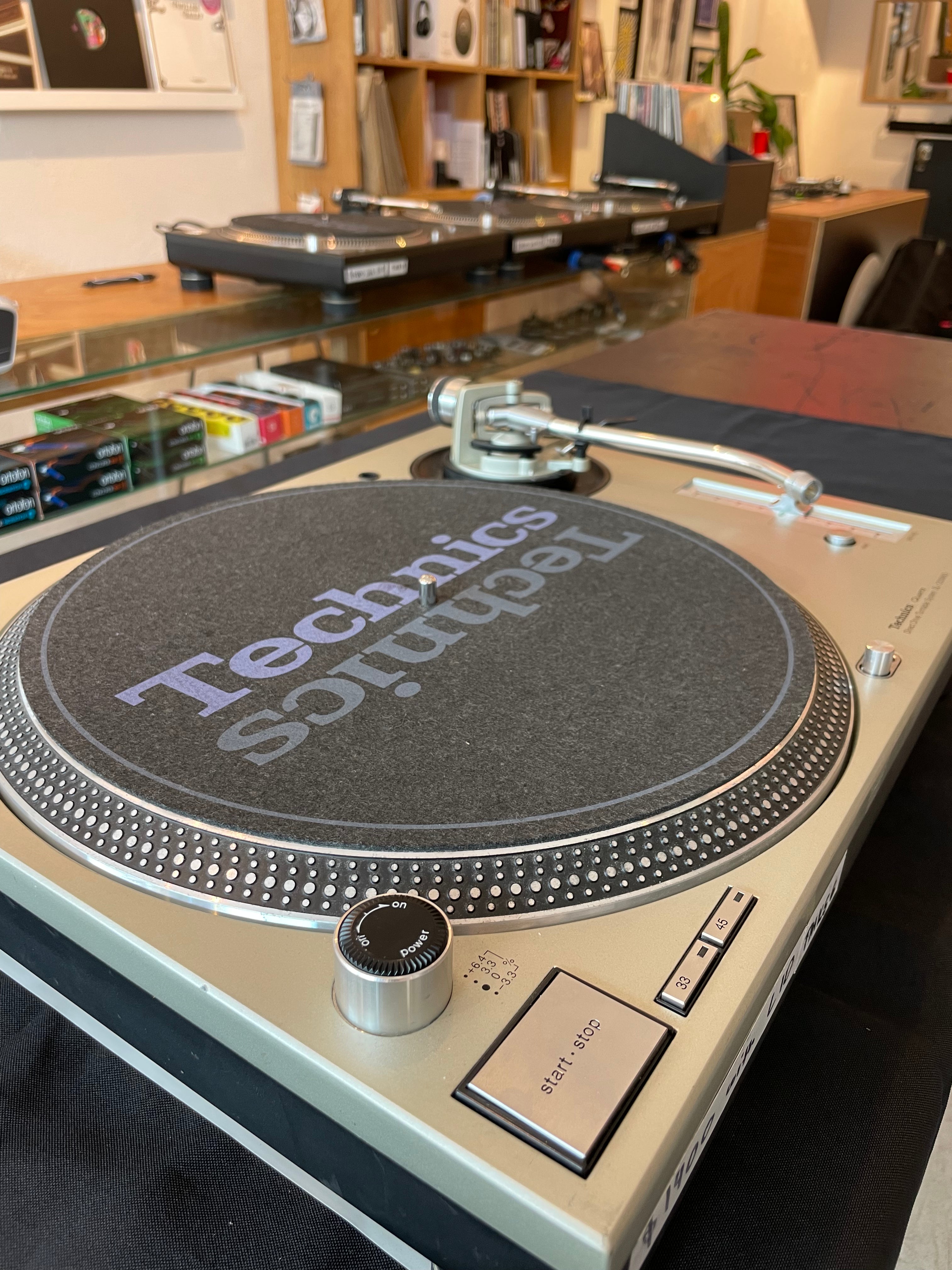 (Second Hand) Technics SL-1200MK5 Silver Direct Drive Turntable