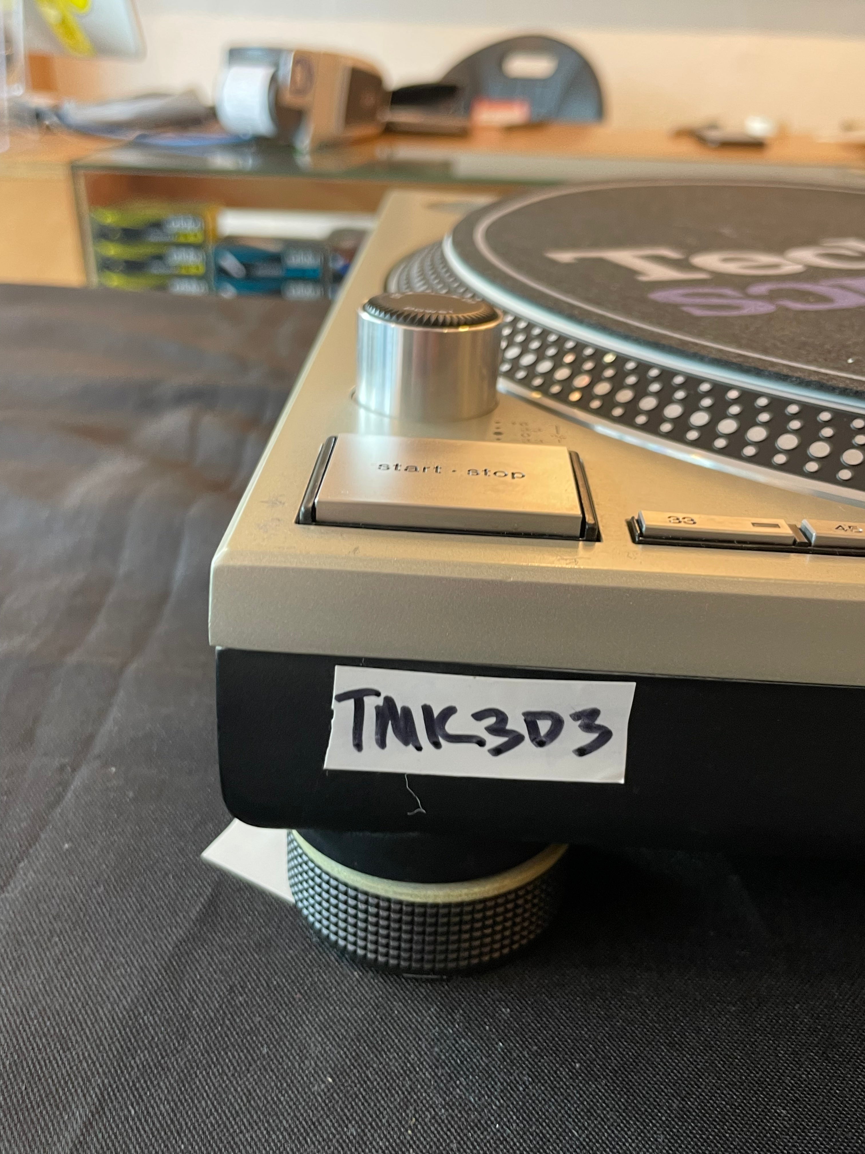 (Second Hand) Technics SL-1200MK3D Silver Direct Drive Turntable