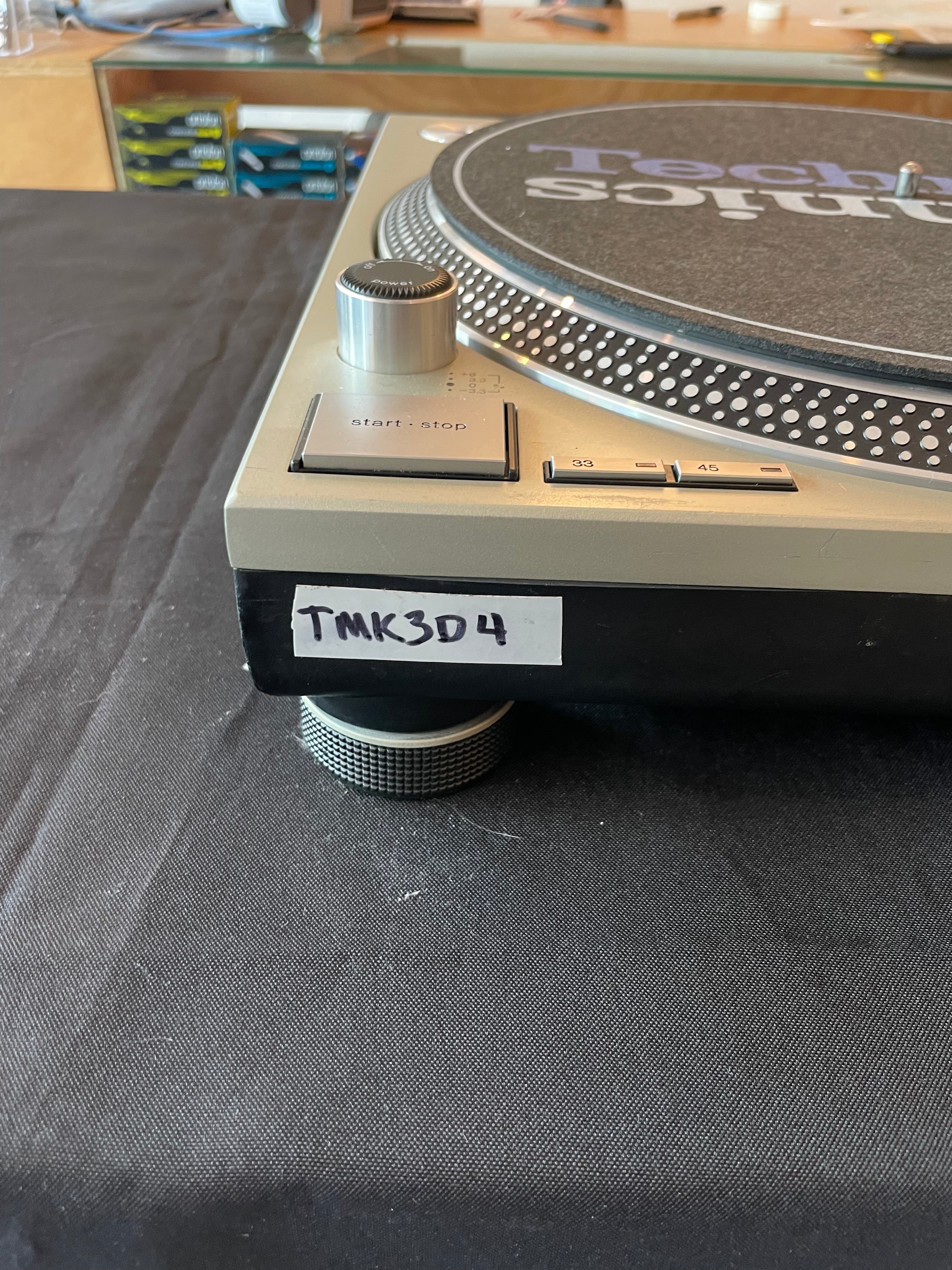 (Second Hand) Technics SL-1200MK3D Silver Direct Drive Turntable