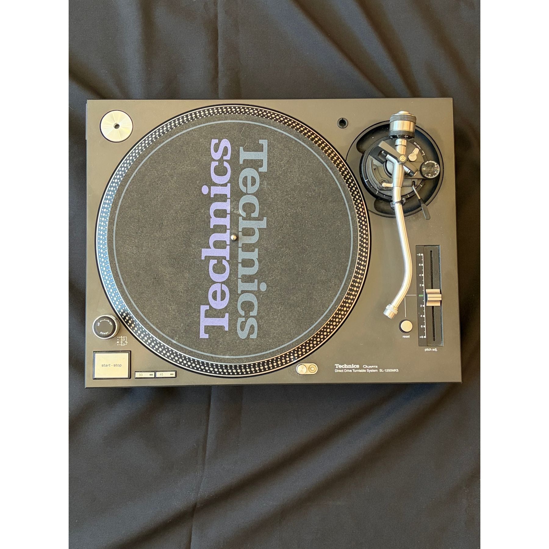 Technics SL-1200 MK5 Black (secondhand) TMK21