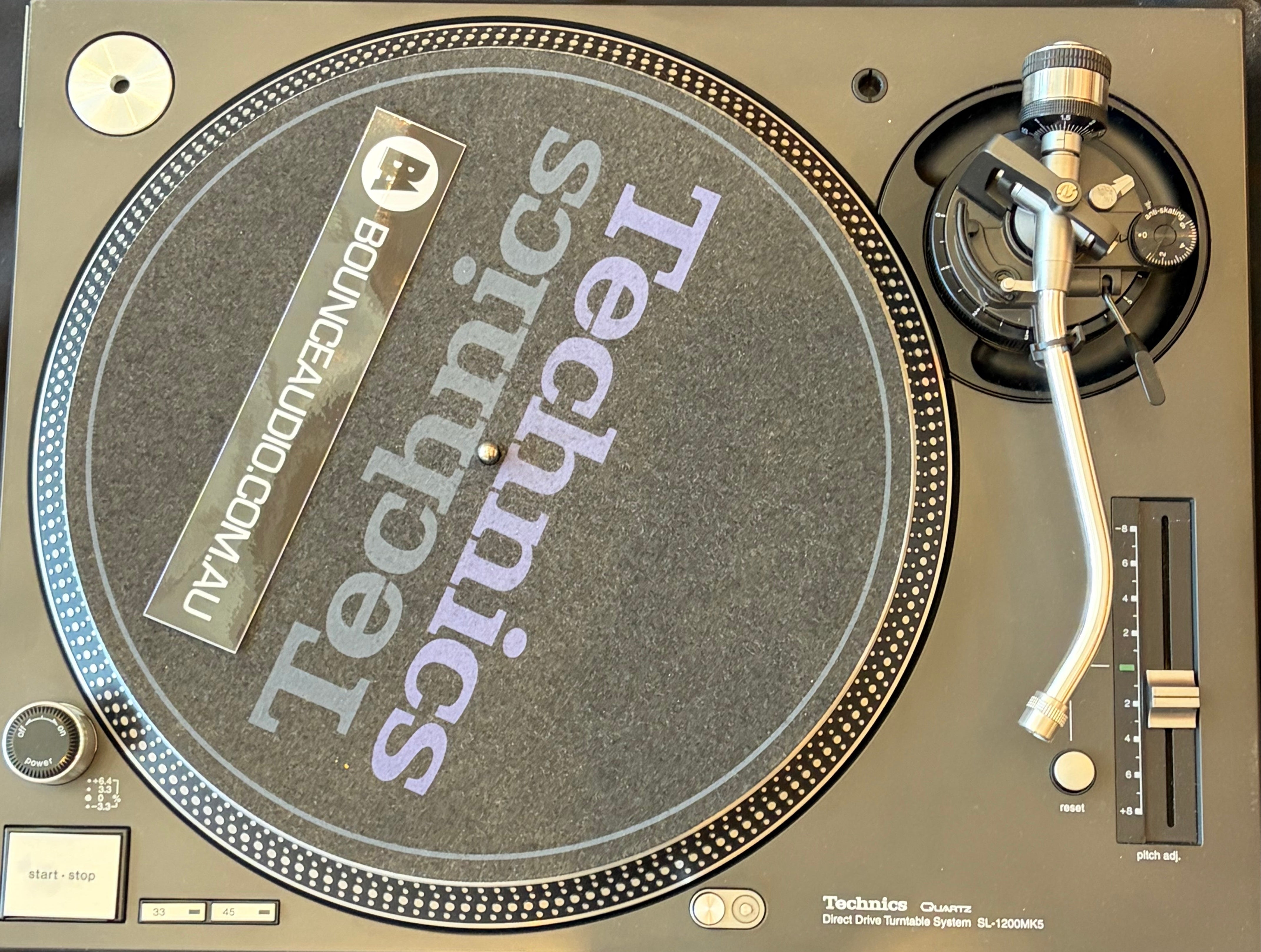 Technics SL-1200 MK5 Black (secondhand) TMK20