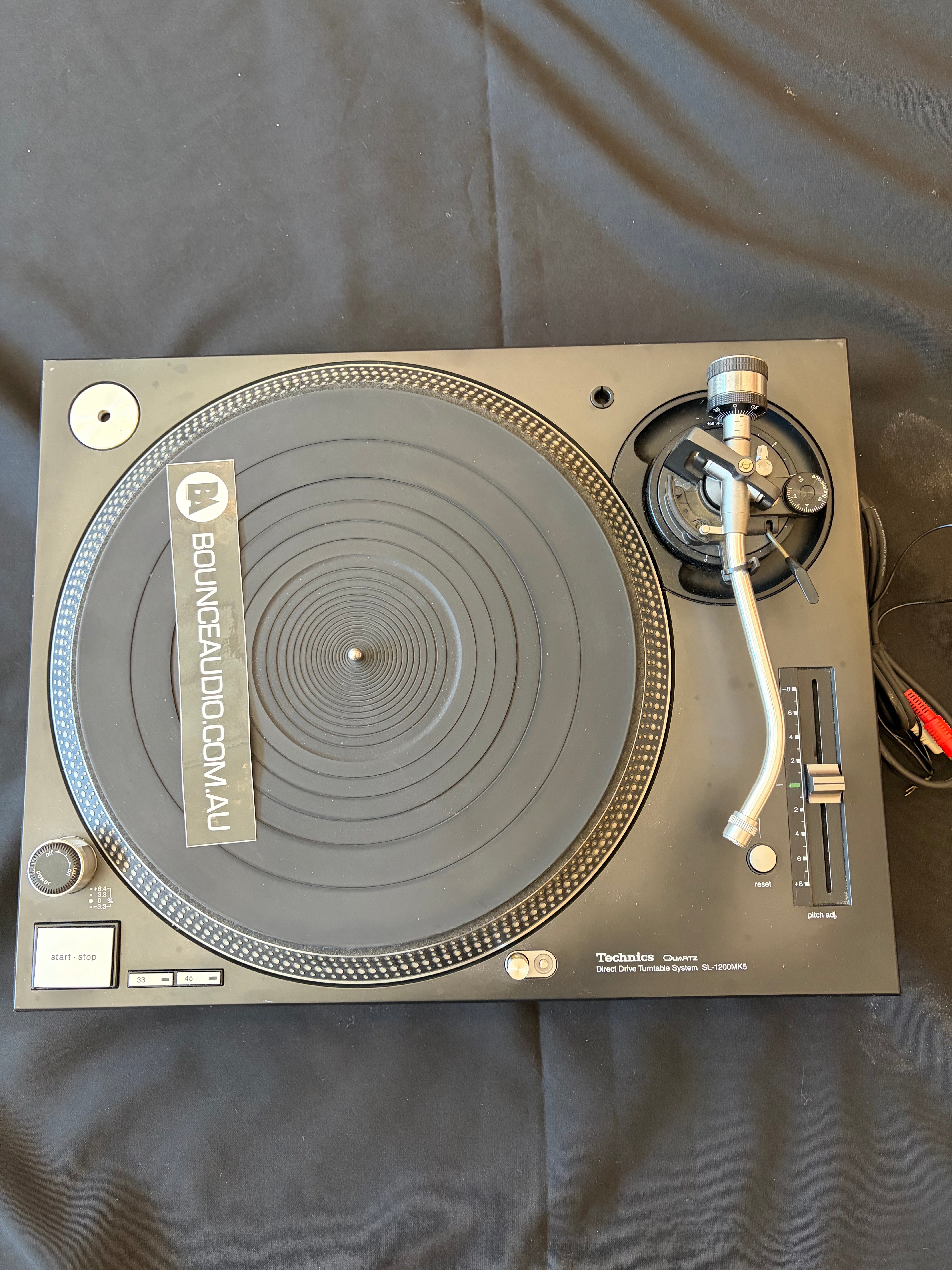 Technics SL-1200 MK5 Black (secondhand) TMK23