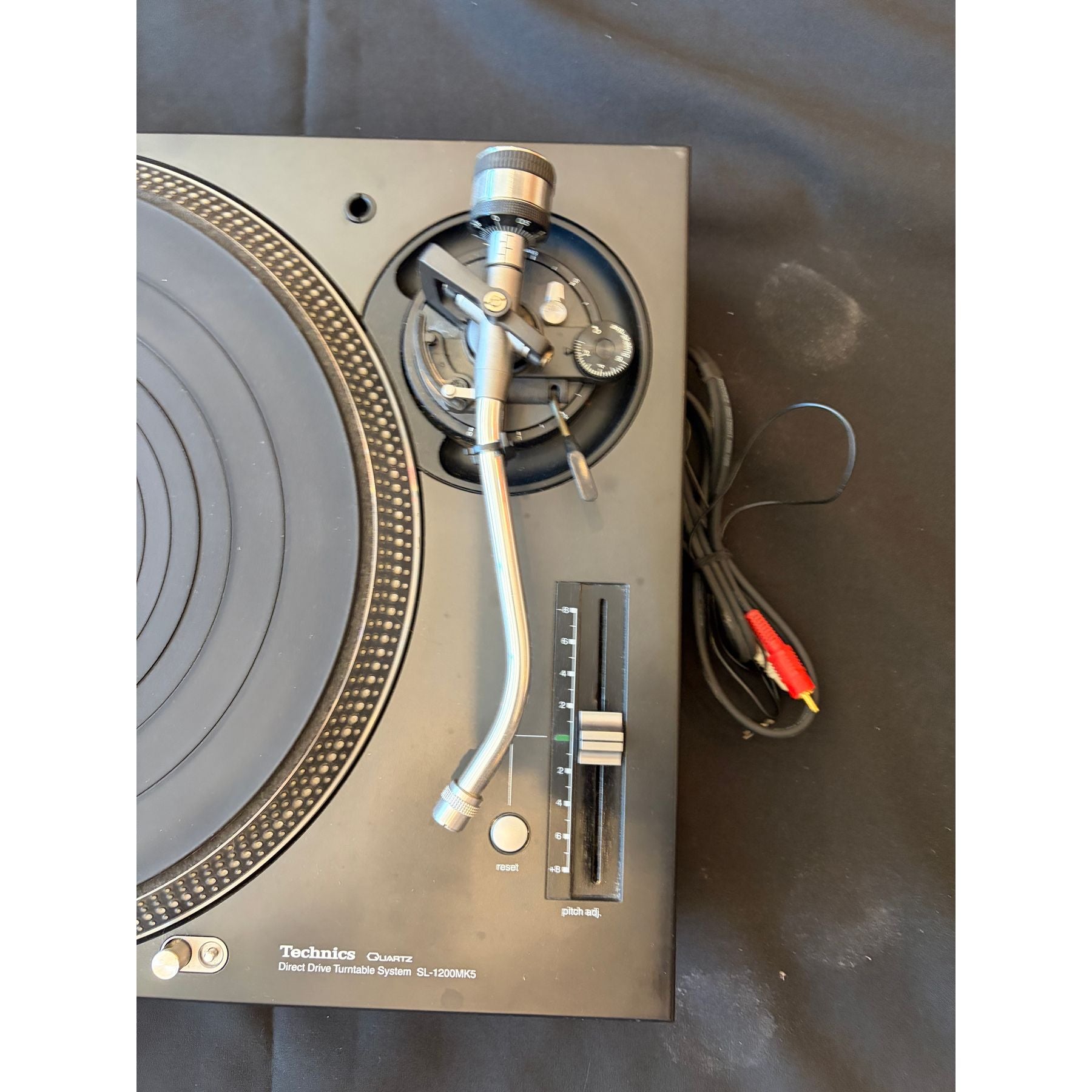 Technics SL-1200 MK5 Black (secondhand) TMK23