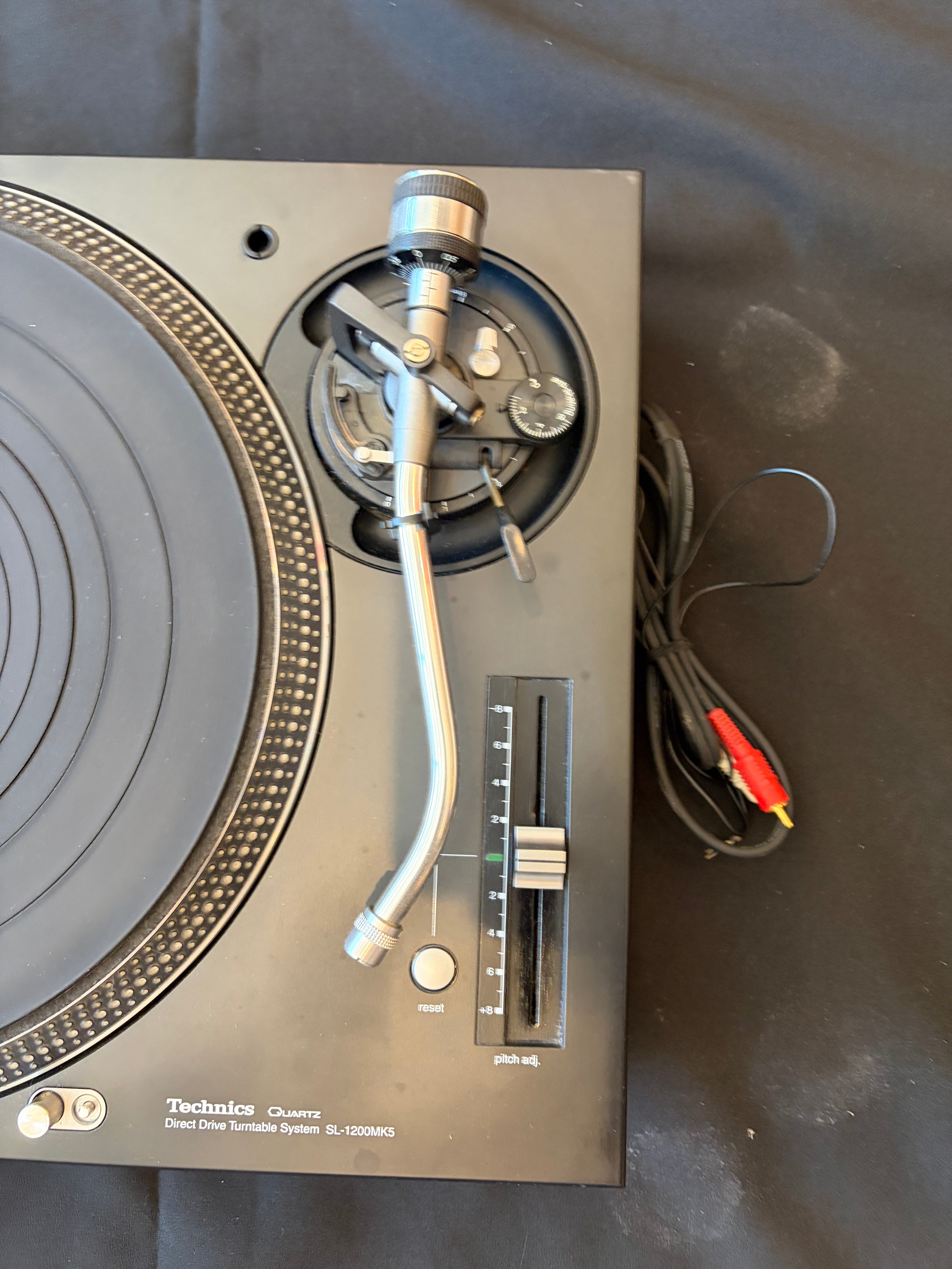 Technics SL-1200 MK5 Black (secondhand) TMK23