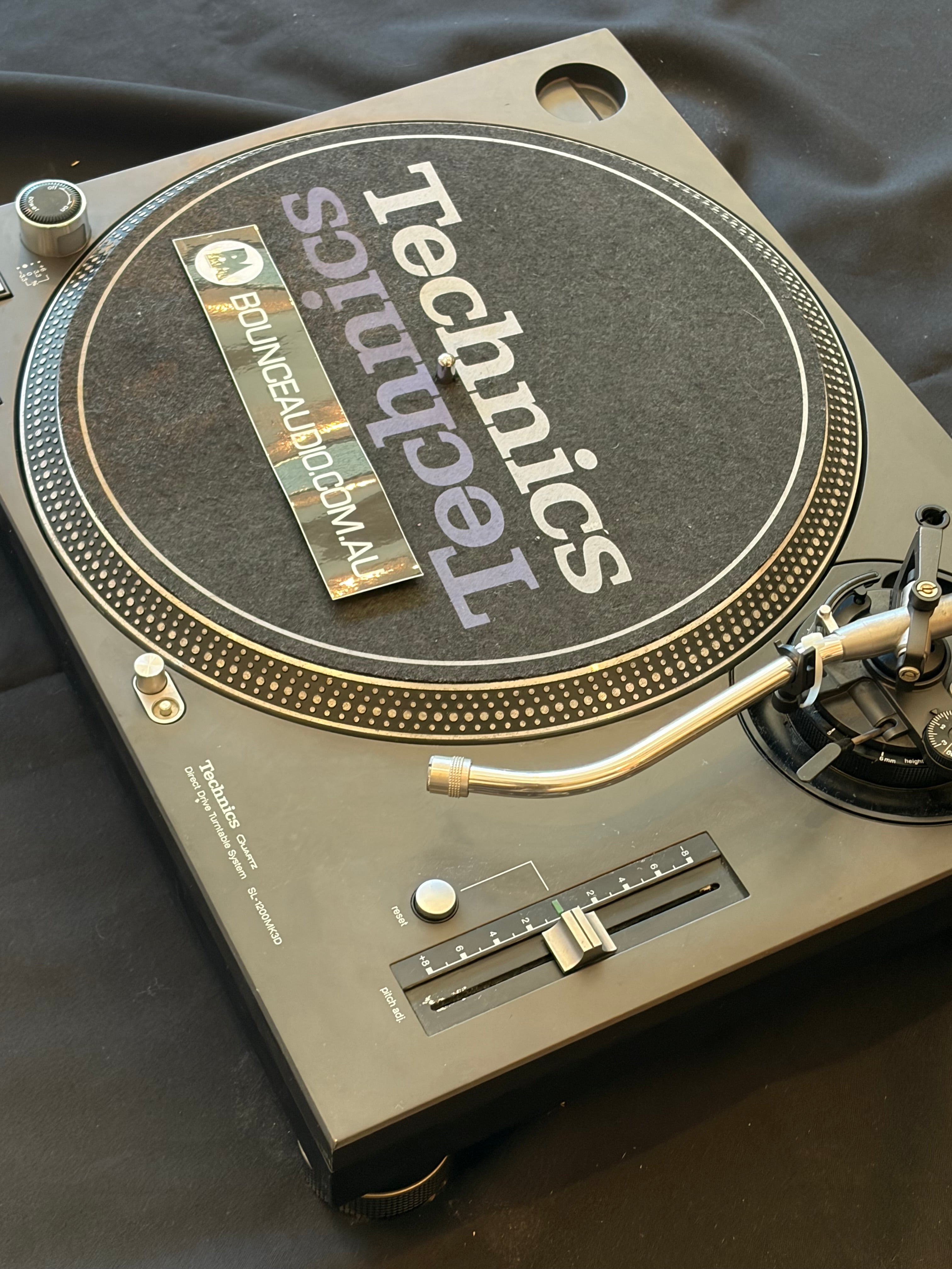 Technics SL-1200 MK3D Black (secondhand) TMK25