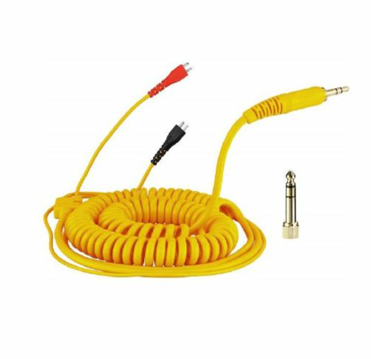Zomo Sennheiser HD 25 Spiral Cord DeLuxe (Yellow, 3.5m)