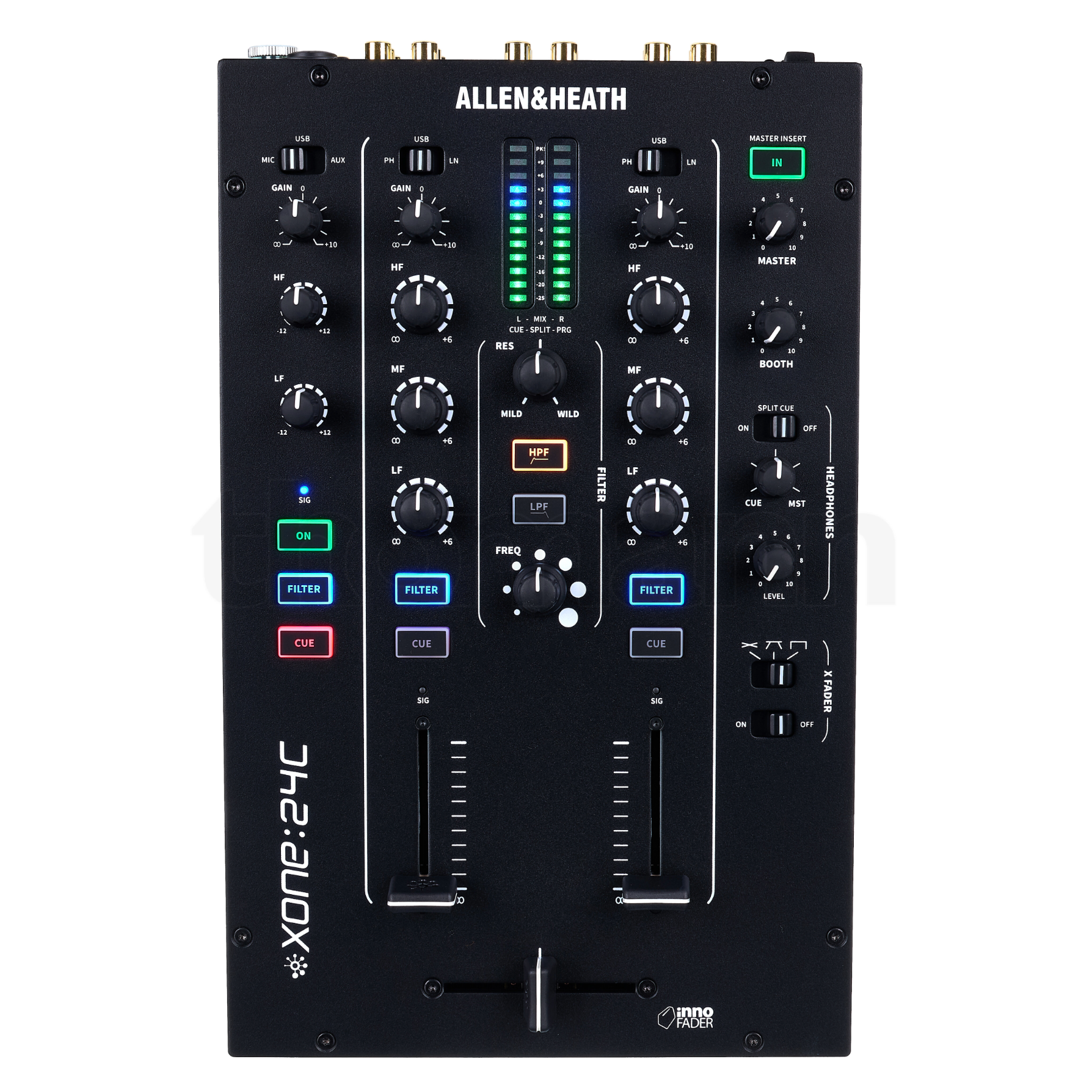 Allen & Heath Xone:24 2+1 Channel Analogue DJ Mixer
