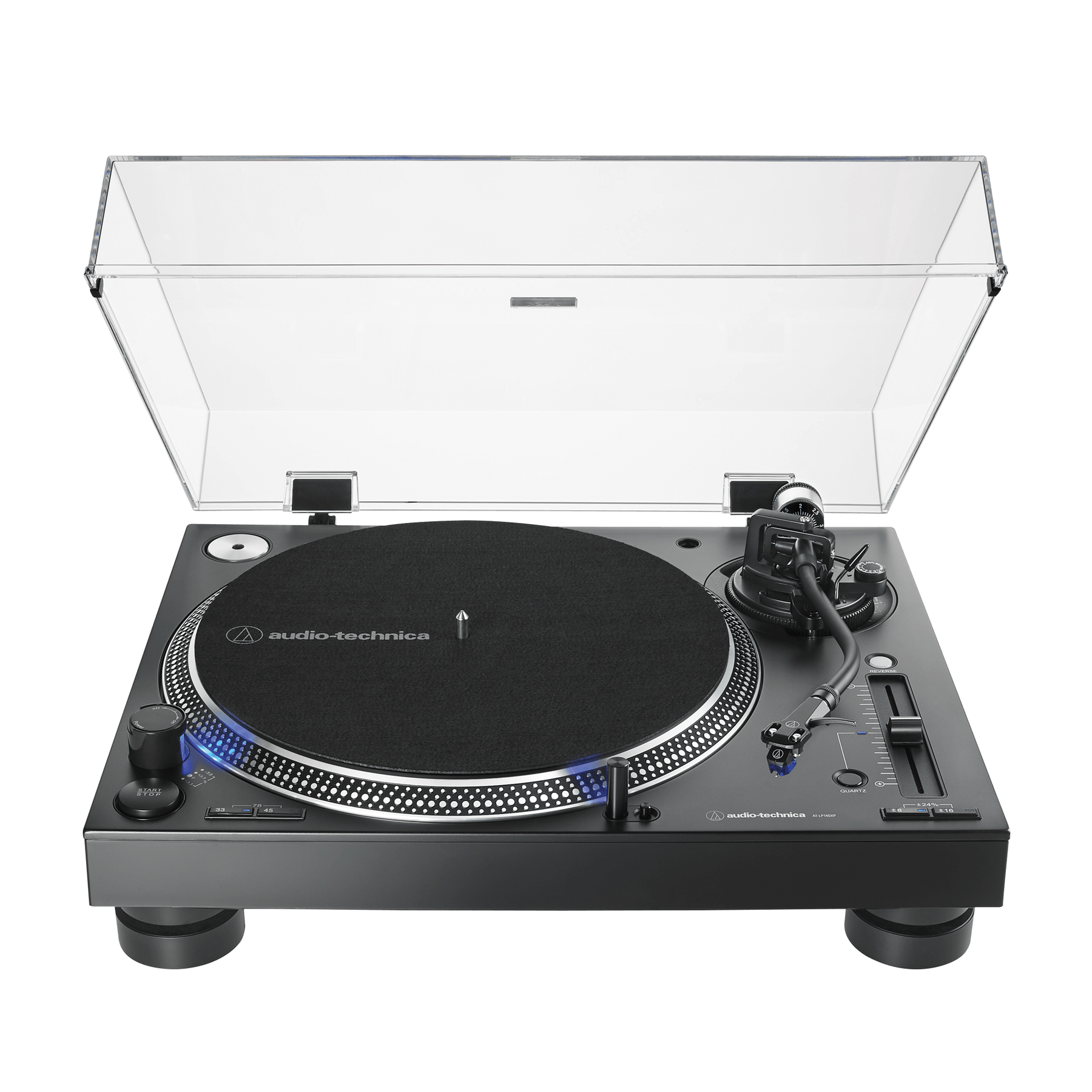 Audio-Technica AT-LP140XP Direct Drive Turntable (With XP3 Cartridge)- Black