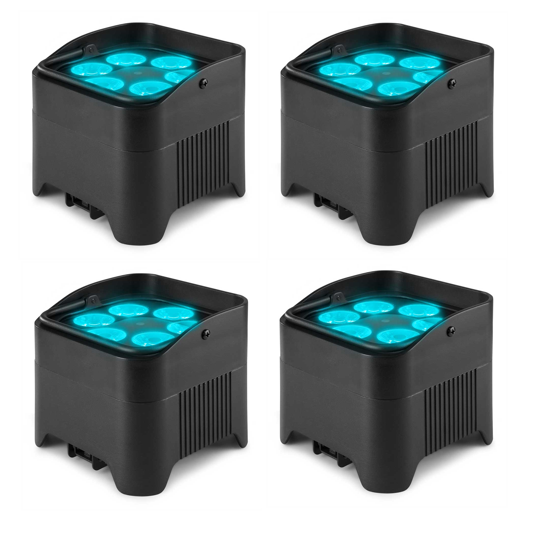 BeamZ BBP96S Battery Uplights - 4 pack