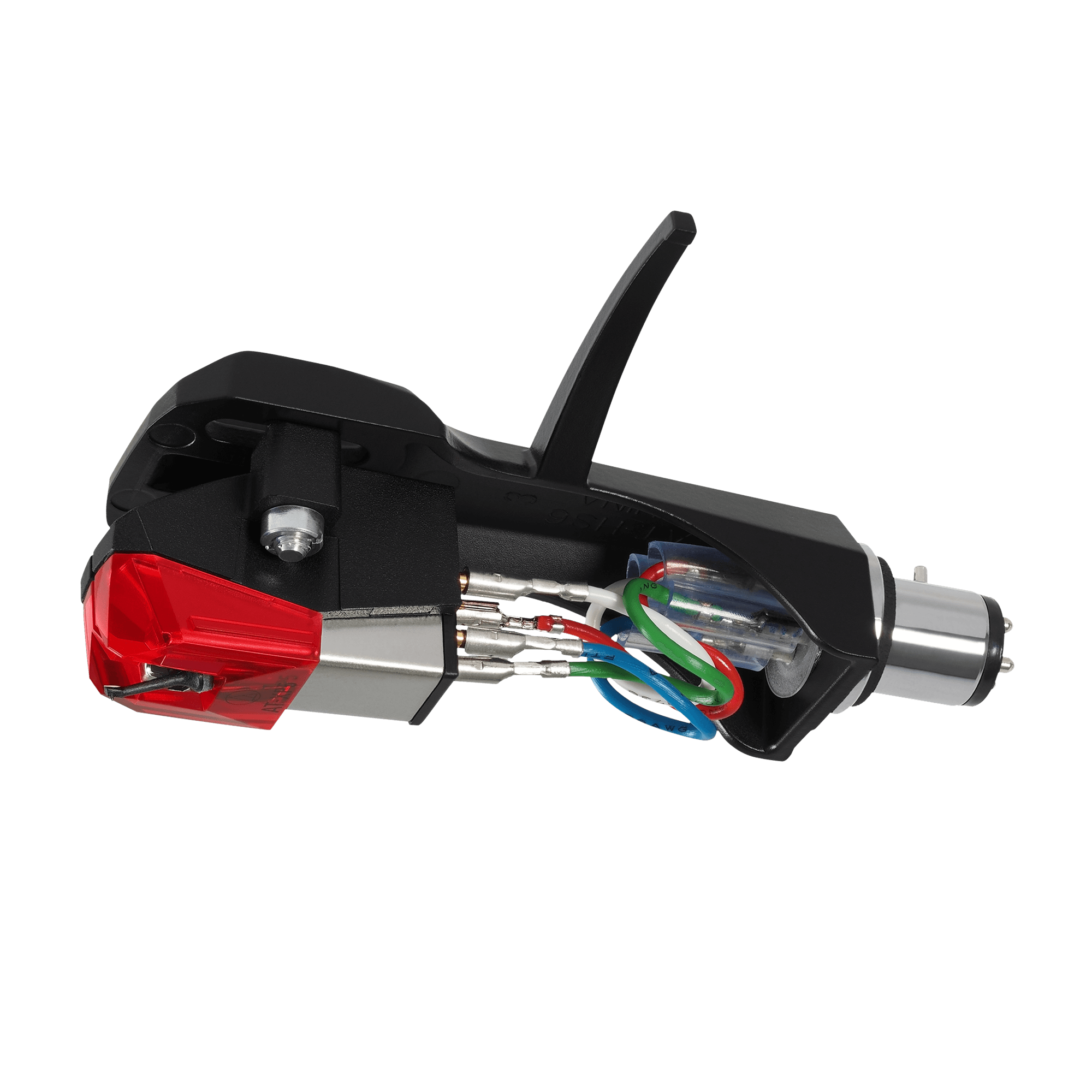 Audio Technica AT-XP5/H DJ Cartridge Mounted on Headshell