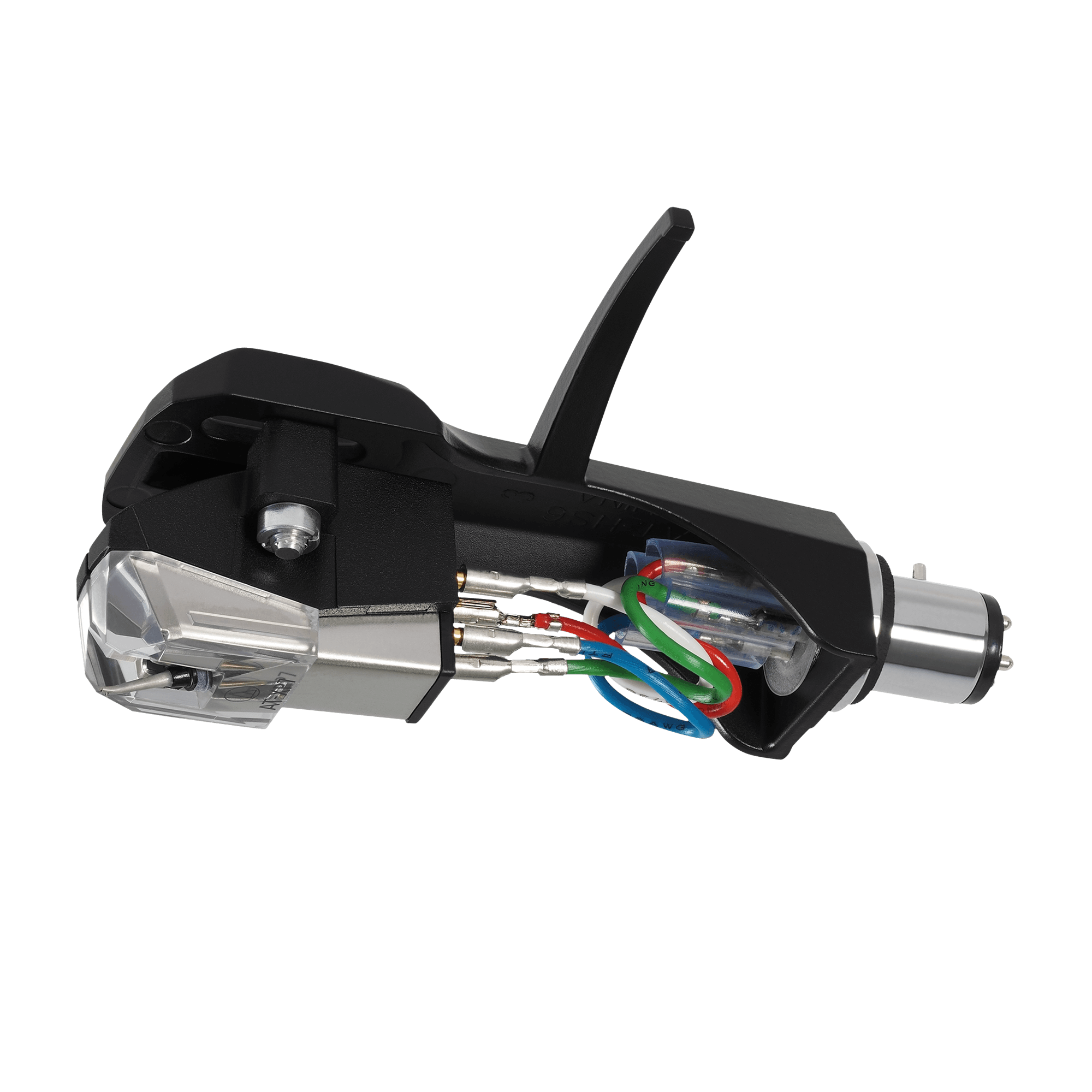 Audio Technica AT-XP7 DJ Cartridge Mounted on Headshell