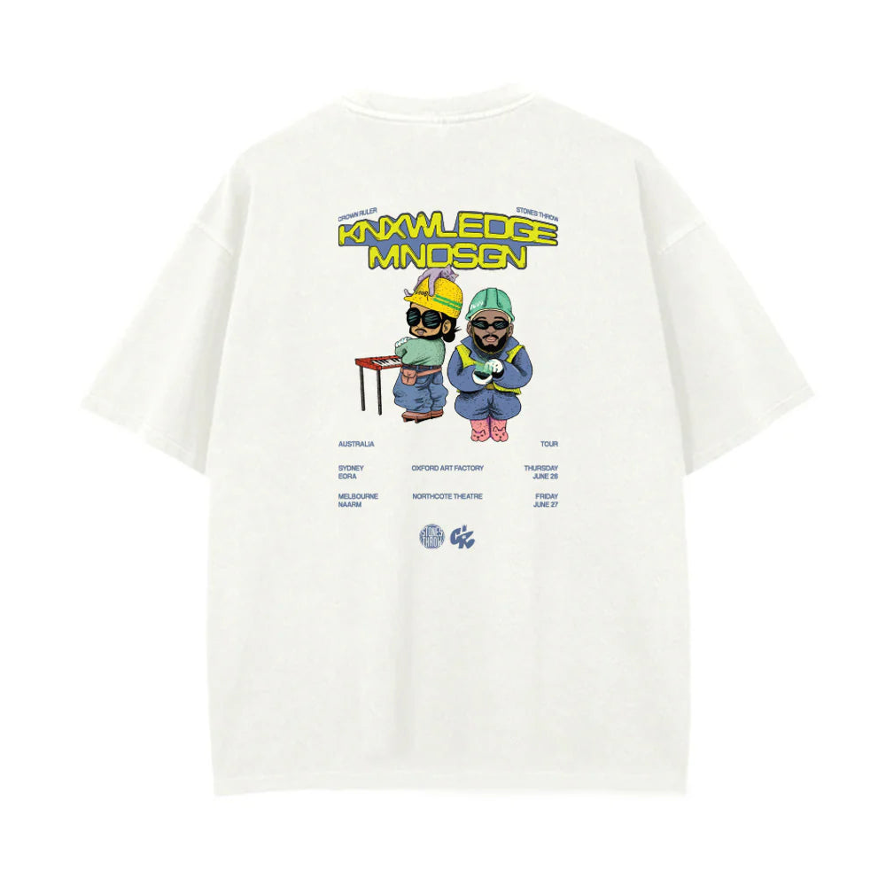 KNXWLEDGE x MNDSGN AUS TOUR TEE