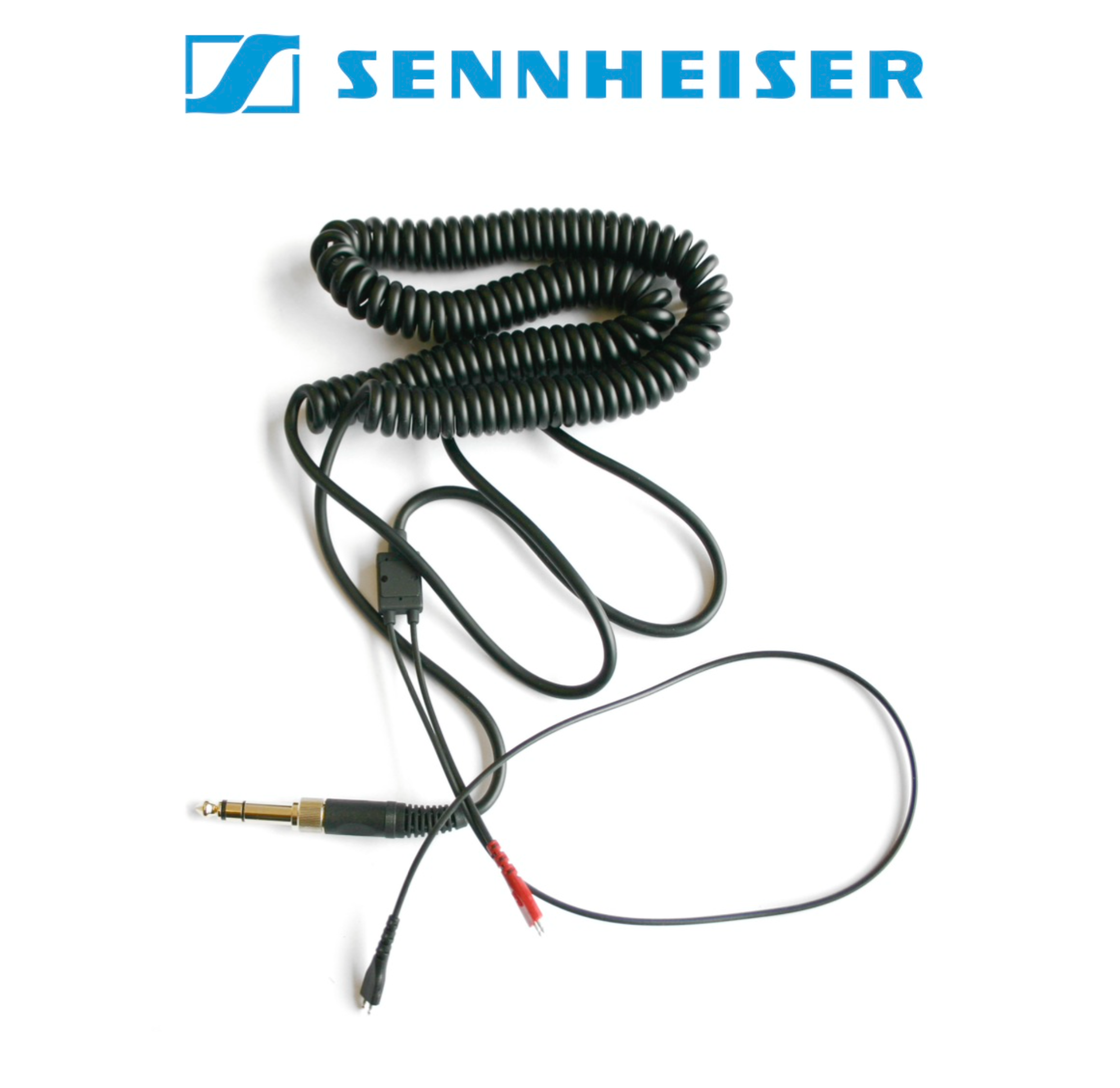Sennheiser HD25 3 Metre Replacement cable - Coiled (black)