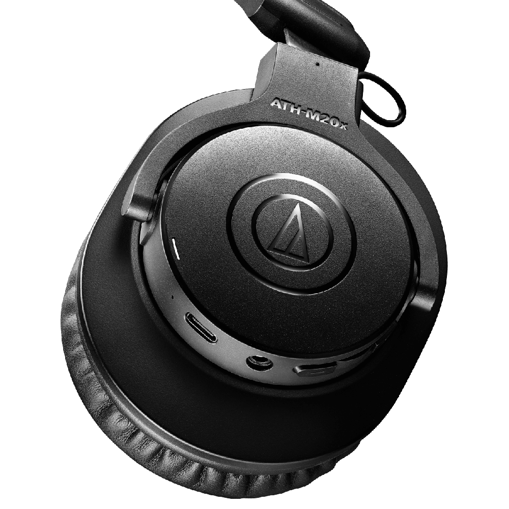 Audio Technica ATH M20xBT Wireless Over-Ear Headphones w/ Bluetooth (Black)