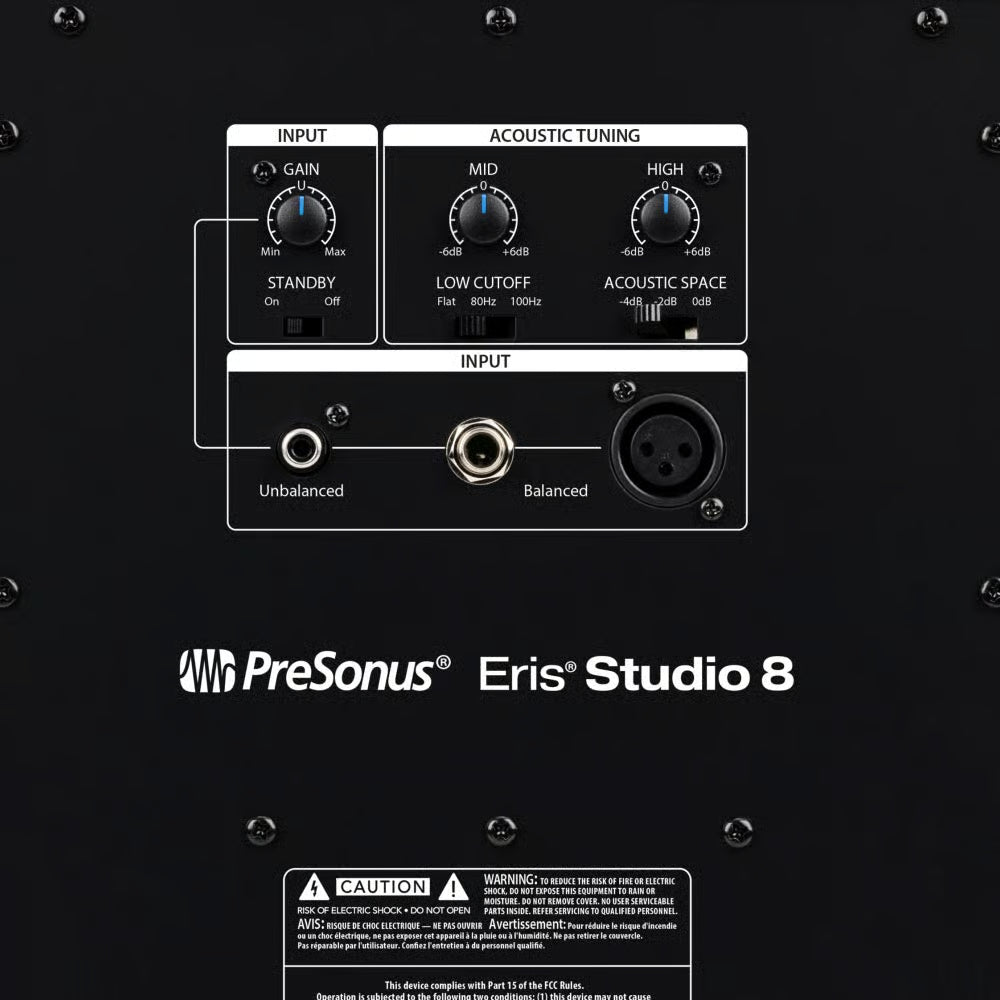 PreSonus Eris 8 Active Studio Monitors (Pair)