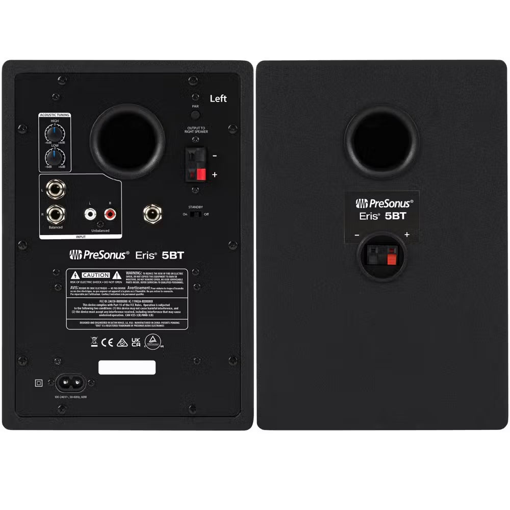 PreSonus Eris E5BT Gen2 5" Active Monitors w/ Bluetooth (Pair)