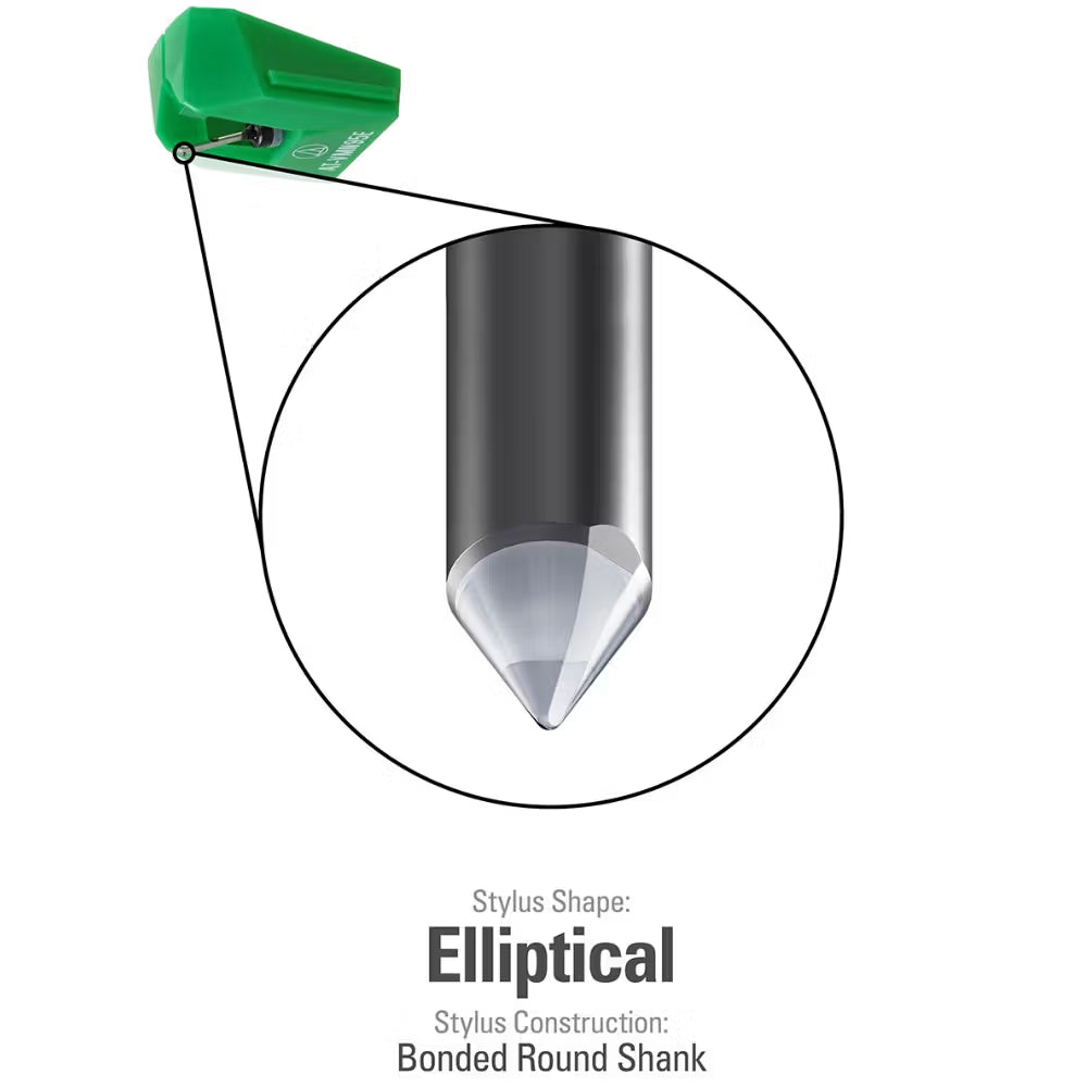 Audio Technica ATVMN95E VM95 Series Elliptical Replacement Stylus