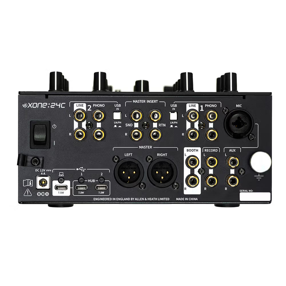 Allen & Heath Xone:24C 2+1 Channel Analogue DJ Mixer with USB Interface