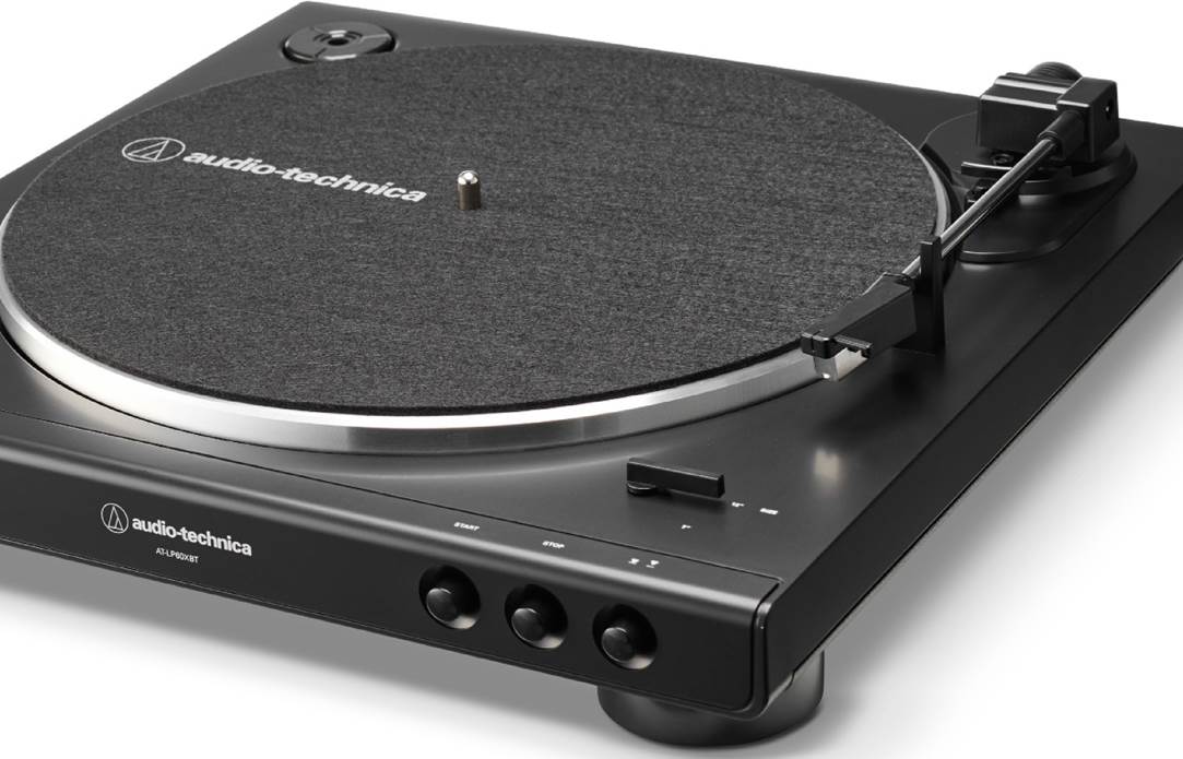 Audio-Technica AT-LP60XBT Wireless Belt-Drive Turntable with Bluetooth and  Headphones